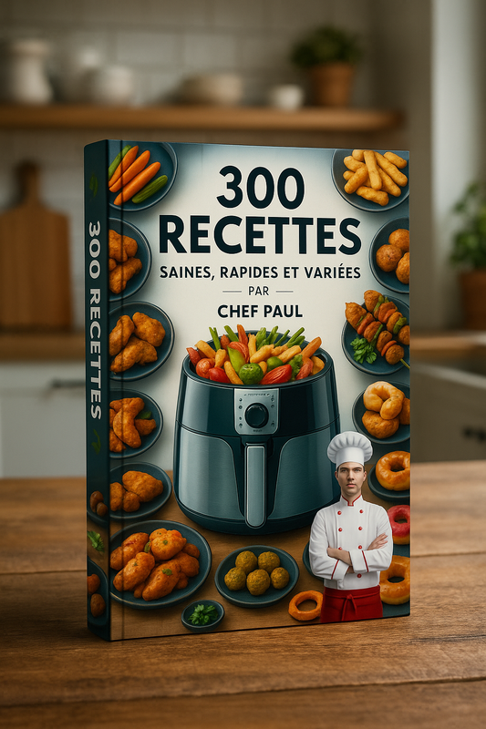 Ebook con 300 ricette per friggitrice ad aria
